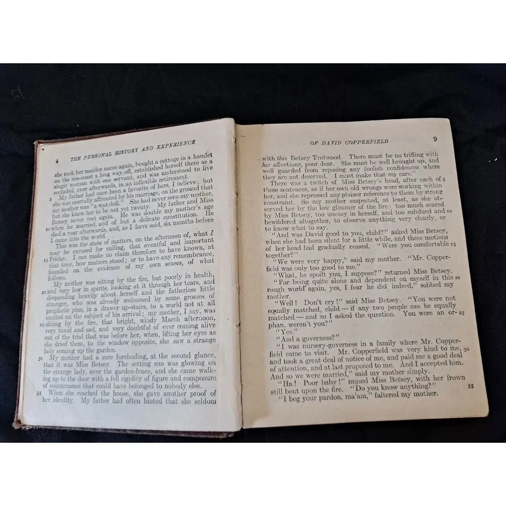 Dicken's David Copperfield Vol. 1, Macmillian's‎ Pocket Classics 1922